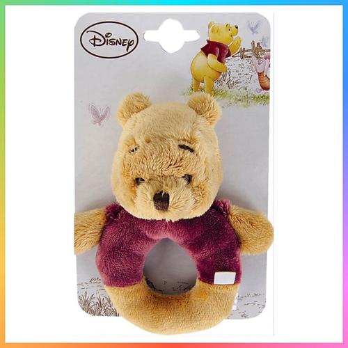 Peluche Doudou Hochet Winnie L'ourson 15 Cm Disney