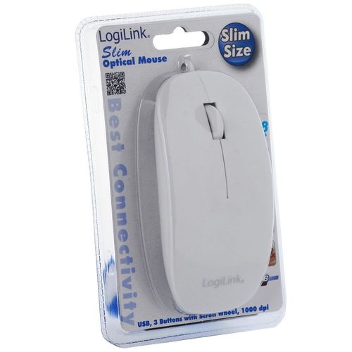 LogiLink ID-0062 Flat Style Slim USB Optical Mouse