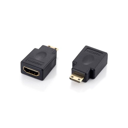 equip miniHDMI adaptateur Typ A á Typ C noir