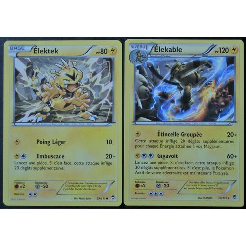 Poings Furieux - Elektek (29) + Elekable (30/111)