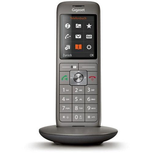 Gigaset CL660HX - Extension du combiné sans fil avec ID d'appelant - DECT\GAP - noir, anthracite