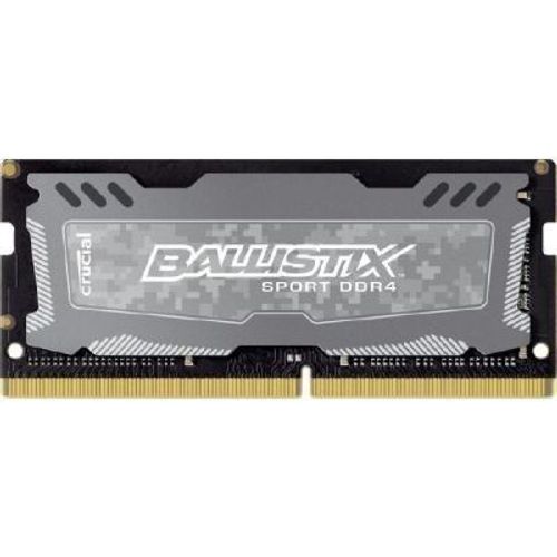 Ballistix Sport LT - DDR4 - module - 8 Go - SO DIMM 260 broches - 2400 MHz / PC4-19200 - CL16 - 1.2 V - mémoire sans tampon - non ECC