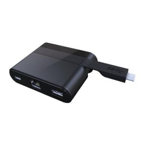 Club 3D SenseVision USB Type-C to Ethernet + USB 3.0 + USB Type-C Charging Mini Dock - Station d'accueil - USB-C - GigE