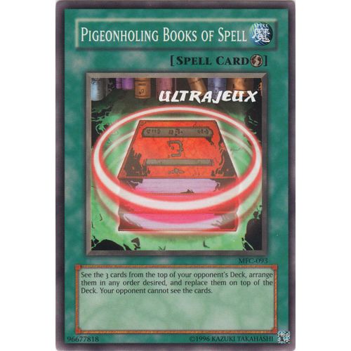 Yu-Gi-Oh! - Mfc-093 - Pigeonholing Books Of Spell - Commune