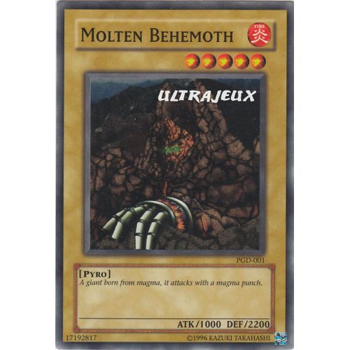 Yu-Gi-Oh! - Pgd-001 - Molten Behemoth - Commune