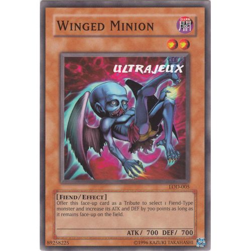 Yu-Gi-Oh! - Lod-005 - Winged Minion - Commune