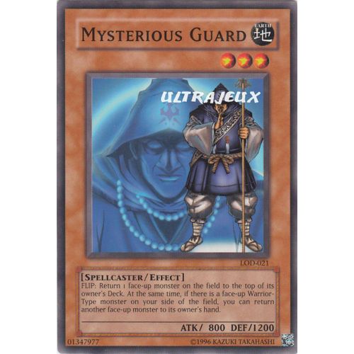 Yu-Gi-Oh! - Lod-021 - Mysterious Guard - Commune
