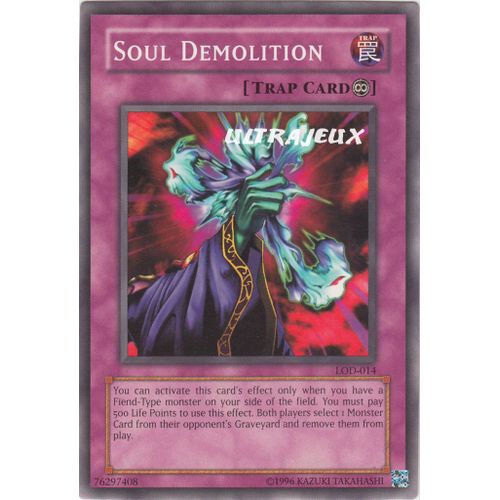 Yu-Gi-Oh! - Lod-014 - Soul Demolition - Commune
