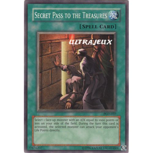 Yu-Gi-Oh! - Pgd-037 - Secret Pass To The Treasures - Commune