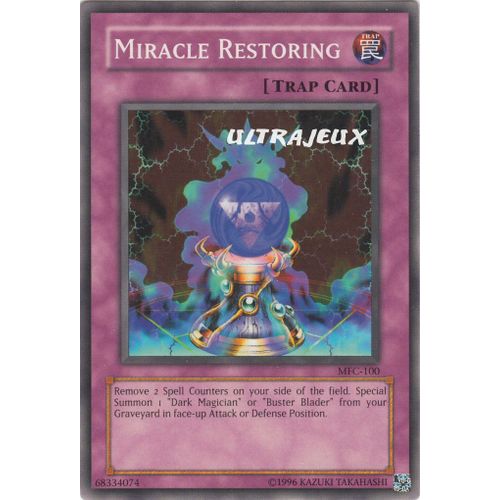 Yu-Gi-Oh! - Mfc-100 - Miracle Restoring - Commune