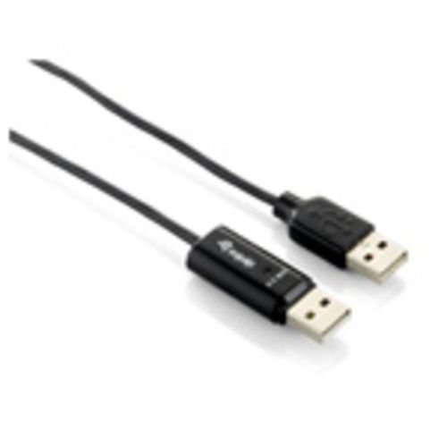 Equip USB 2.0 Dual PC Bridge Cable - Câble USB - USB (M) pour USB (M) - USB 2.0 - 1.8 m - noir