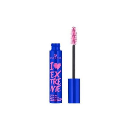 Essence I Love Extreme Mascara Volumen Resistente Agua Negra 