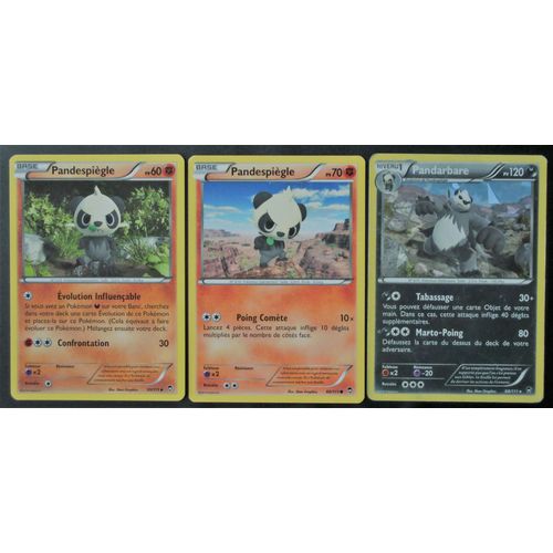 Poings Furieux -  Pandespiègle (59) + Pandespiègle (60) + Pandarbare Holo (68/111)