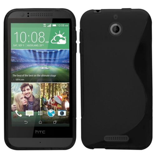 Housse Silicone Et 3 Protecteurs D'écran Pour Htc Desire 510