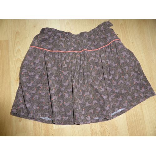 Jupe Du Pareil Au Même Coton 5 Ans Marron 