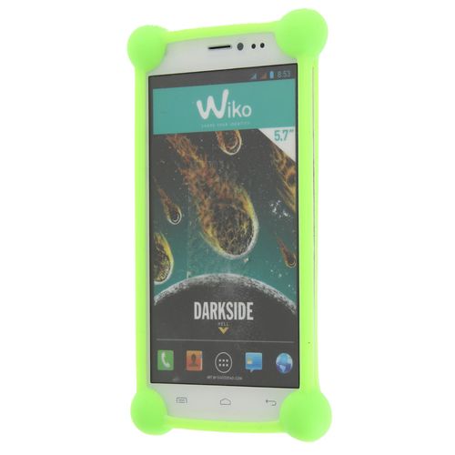 Samsung Galaxy S Plus I9001    Coque Bumper Antichoc En Silicone Vert  De Qualité By Ph26®