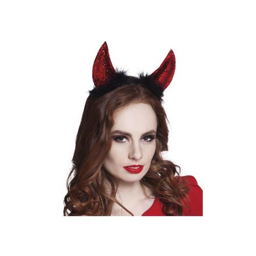 Serre-Tête De Diable Paillettes - Accessoire