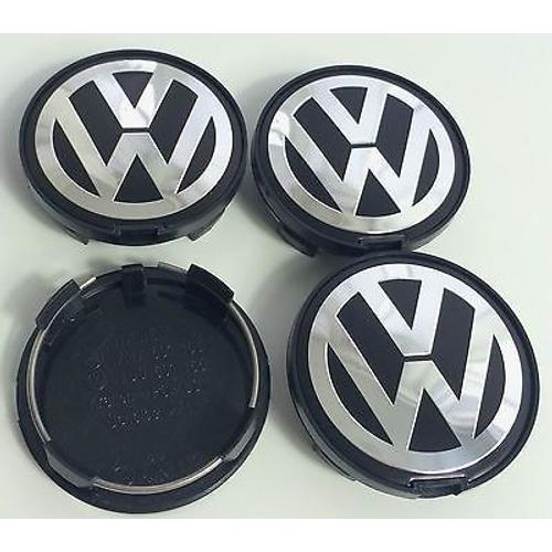 4 centres de de roues - Caches moyeux - VW - Volkswagen - 63mm