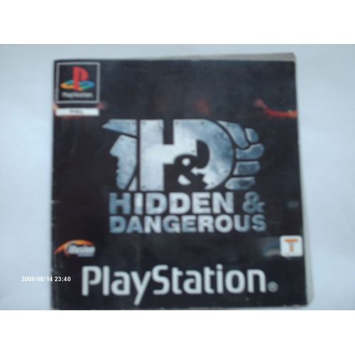 Sony Playstation - Livret Mode D'emploi Pour Hidden Et Dangerous