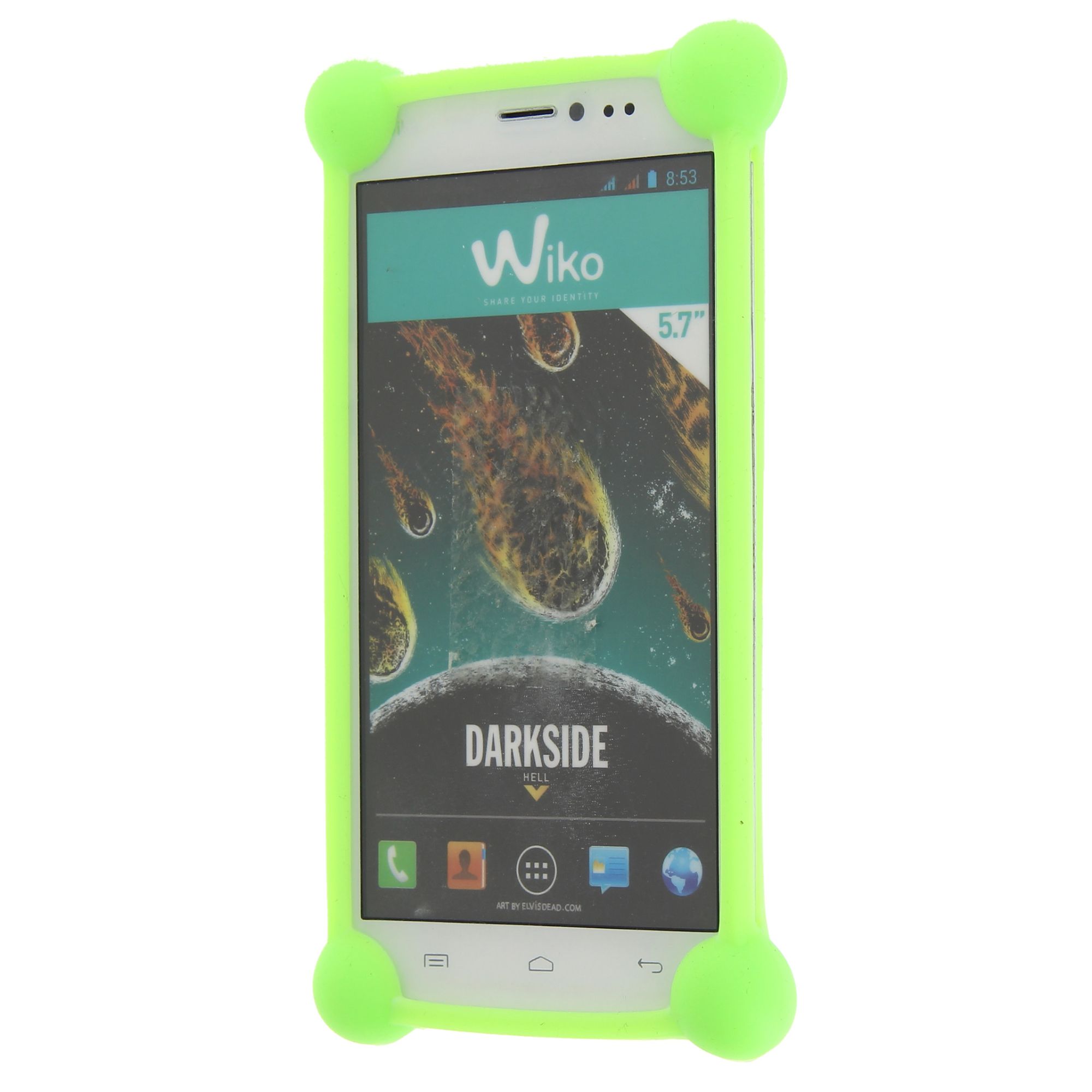 Htc Radar       Coque Bumper Antichoc En Silicone Vert  De Qualité By Ph26®