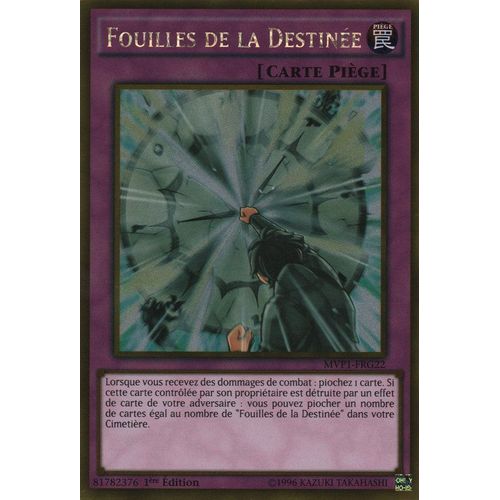 Yu-Gi-Oh! - Mvp1-Frg22 - Fouilles De La Destinée - Gold Rare