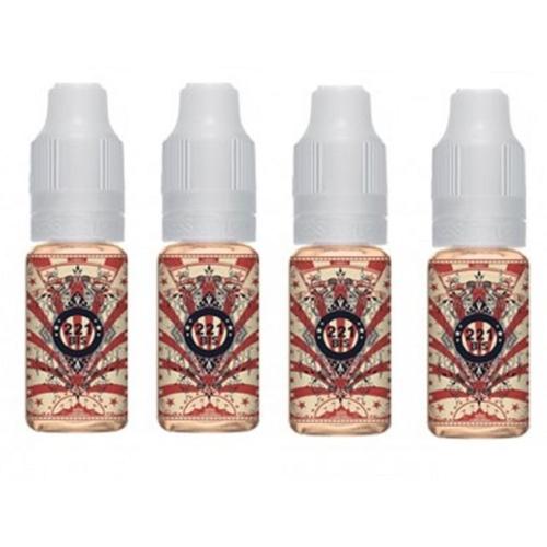 E-SPIRE 4 E-Liquide DE 10 ml-221 Bis Saveurs (fruits rouge, herbes coupées et feuilles de menthe) Pour Cigarette Electronique Toutes marques-00 mg