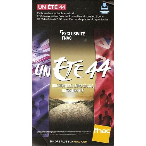 Plv Cartonnée Rigide 14x25cm Comédie Musicale Un Ete 44  2016 Fnac