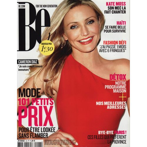 Be / 14-01-2011 N°43 : Cameron Diaz (4p) - Robert Pattinson (2p) - Marion Cotillard (2p)