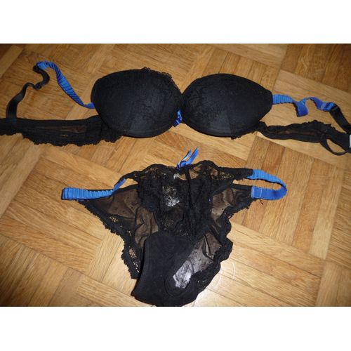 Ensemble Lingerie Etam Polyamide 85a Noir