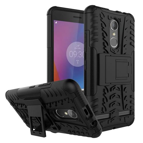 Housse Lenovo K6, Housse Coque Etui Protection Renforcé Tpu (2 En 1) Hybride Antichoc Armor Lenovo K6 ()