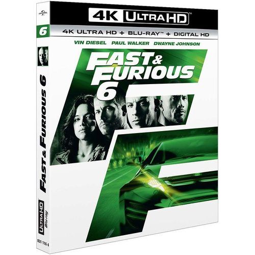 Fast & Furious 6 - 4k Ultra Hd + Blu-Ray + Digital Ultraviolet