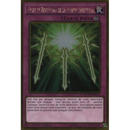 Yu-Gi-Oh! - Mvp1-Frg31 - Epées De Révélation De La Lumière Spirituelle - Gold Rare