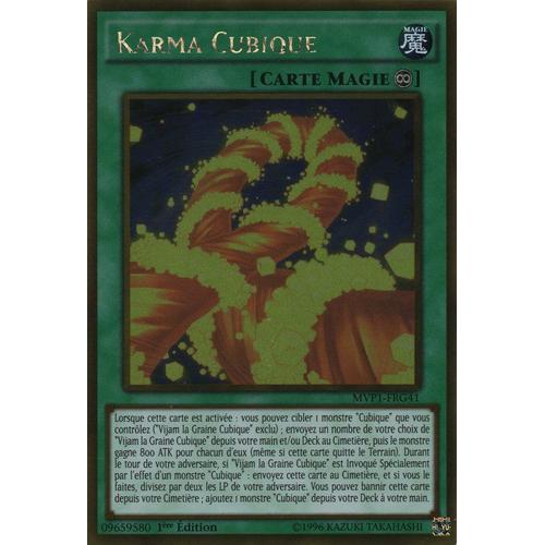 Yu-Gi-Oh! - Mvp1-Frg41 - Karma Cubique - Gold Rare