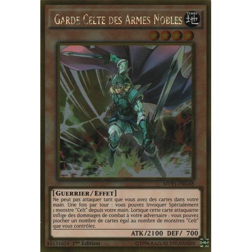 Yu-Gi-Oh! - Mvp1-Frg48 - Garde Celte Des Armes Nobles - Gold Rare