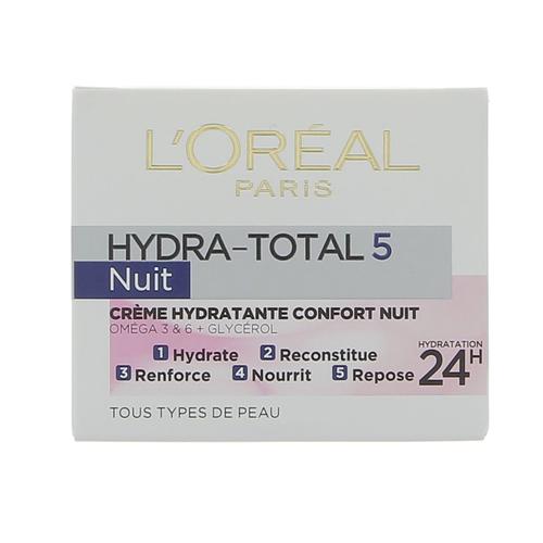 Loreal Hydra Total 5 Creme Hydratante De Nuit 
