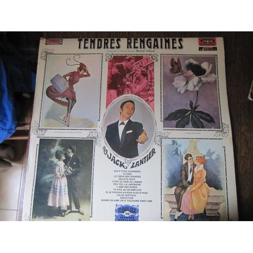 Rare 33 T Jacques Lantier  12 Titres Tendre Rengaine
