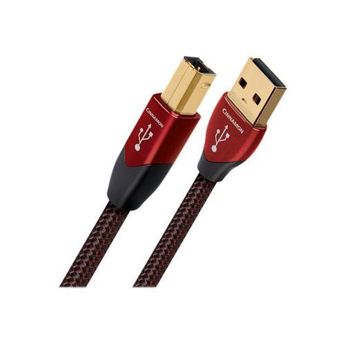 AudioQuest Cinnamon - Câble USB - USB (M) pour USB type B (M) - USB 2.0 - 1.5 m - solide