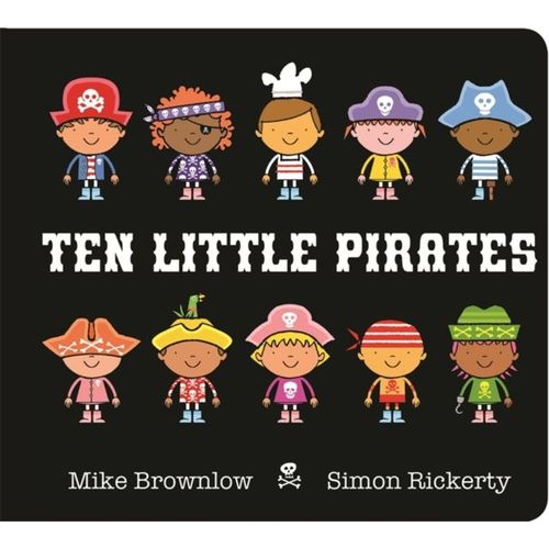 Ten Little Pirates Board Book