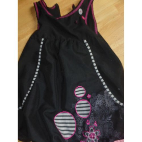 Robe Pas De Marque Coton 5 Ans Noir