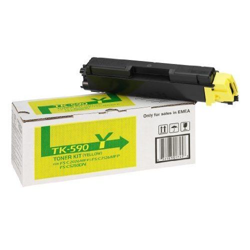 Kyocera TK 590Y Kit Toner Jaune 5000 pages