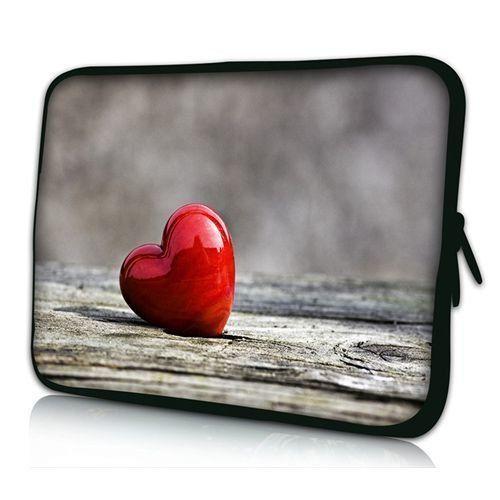 PEDEA Housse de protection en néoprène pour ordinateur portable 15,6'' 39,6 cm, love