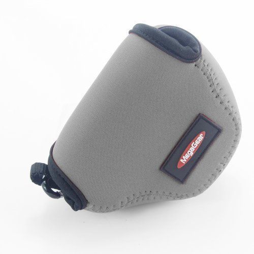 Megagear ``Matériau Léger`` Neoprene Sac Photo Housse Tui Sacoche Pour Panasonic Gm1 Avec 12-32mm Gris