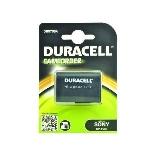 Duracell - Batterie de caméscope Li-Ion 650 mAh - noir - pour Sony Handycam DCR-SX22, FDR-AX100, HDR-CX485, PJ330, PJ350, PJ430, PJ530, PJ660, PJ675