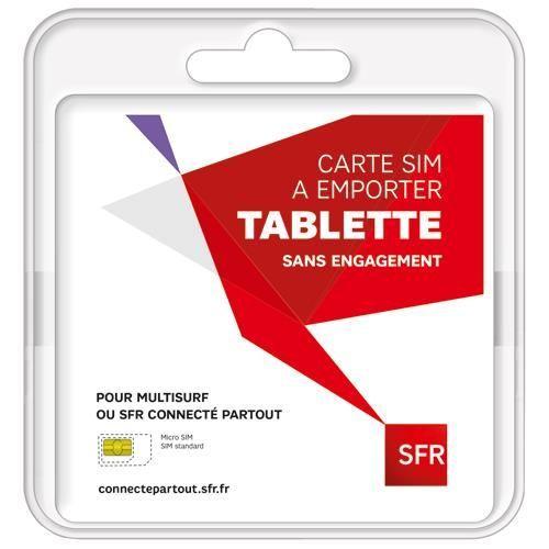 Kit Carte ESIM de SFR, Sans engagement