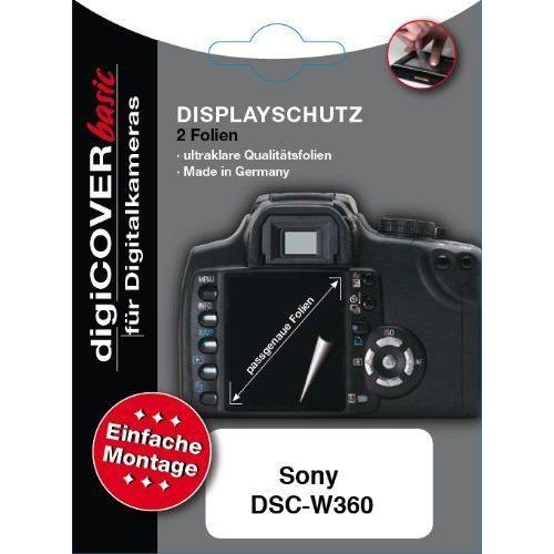DigiCover Protection d'écran pour Sony DSC-W360