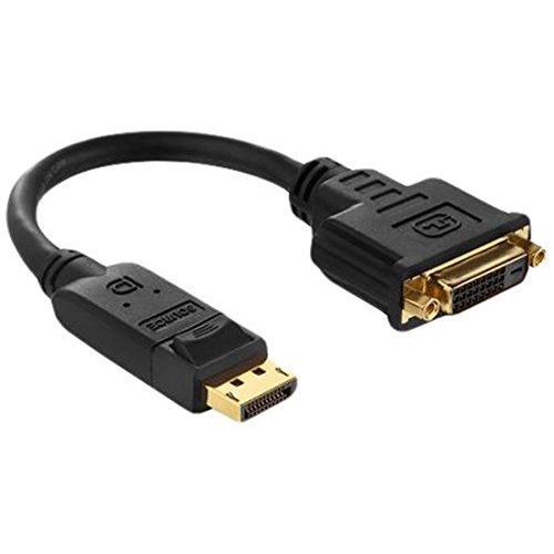 PureLink PI170 Série PureInstall - Adaptateur DisplayPort / DVI Certifié DisplayPort Prise Mâle vers DVI-D 245 Single Link Prise Femelle 0.1m