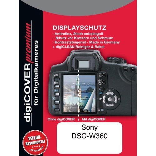 DigiCover Protection d'écran premium pour Sony DSC-W360