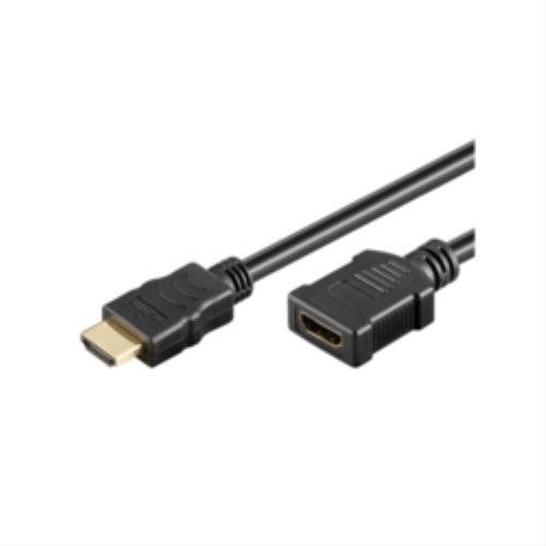 MicroConnect High Speed HDMI with Ethernet - Câble d'extension HDMI avec Ethernet - HDMI femelle pour HDMI mâle - 2 m