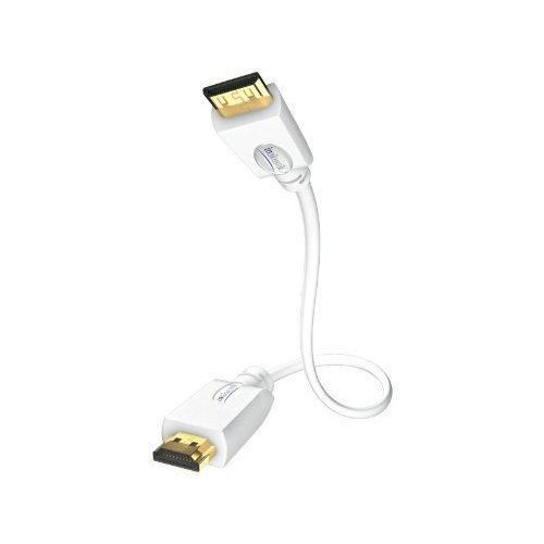 In-akustik de qualité HDMI mini câble blanc 1,5 m Import Allemagne