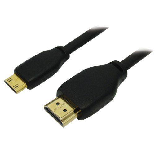 Omenex 491528 Câble HDMI/Mini HDMI 1.3 Mâle/Mâle 1,80 m High Speed Noir